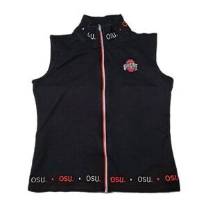 Ohio State Buckeyes XL Trendz Full Zip Fleece Vest OSU Football Fan Gear Outdoor